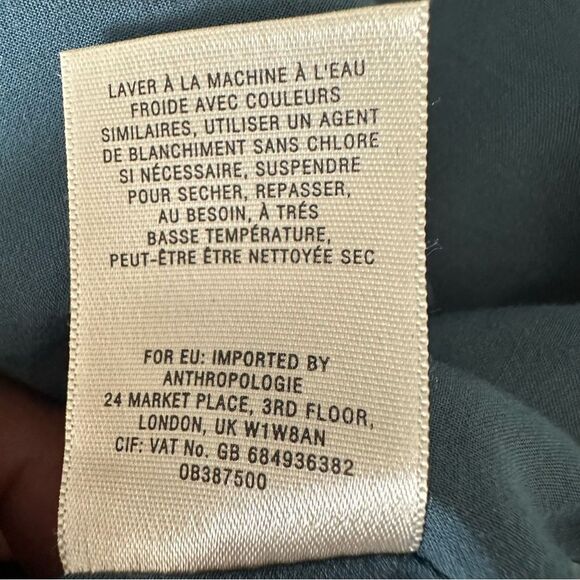 Maeve Castalia Dress Índigo Size 0p - Picture 7 of 7